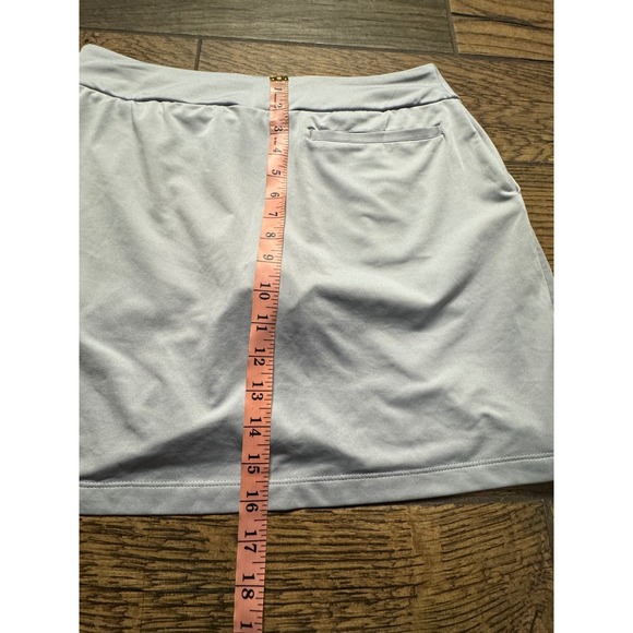 Nike Dri Fit Womens Athletic Skirt Gray Built in‎ Shorts Pockets Golf Tennis S - Picture 10 of 10